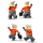 LEGO City 60443 F1® Pit stop i mechanicy z bolidem Ferrari - 1298083 - zdjęcie 3